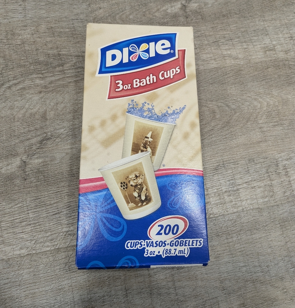 Dixie 3 Ounce Bath Cups